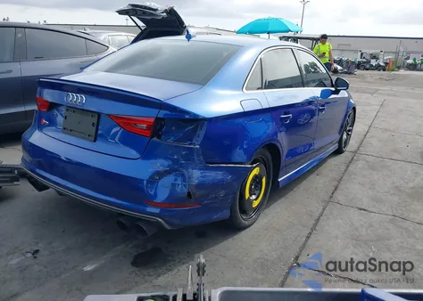 2016 Audi S3 2.0T Premium Plus z USA, uszkodzony, nr VIN WAUB1GFF3G1077246